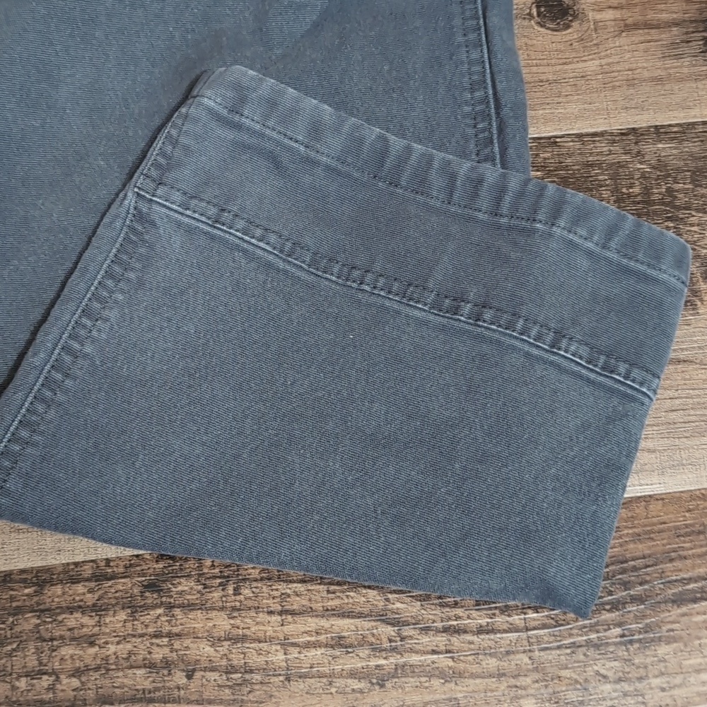 Eddie Bauer Flex Mountain Utility Pants Size 38x34 In Gray Heavyweight Canvas - Picture 9 of 12